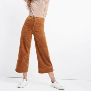 Madewell Emmett Cords, Rust Brown, Size 28